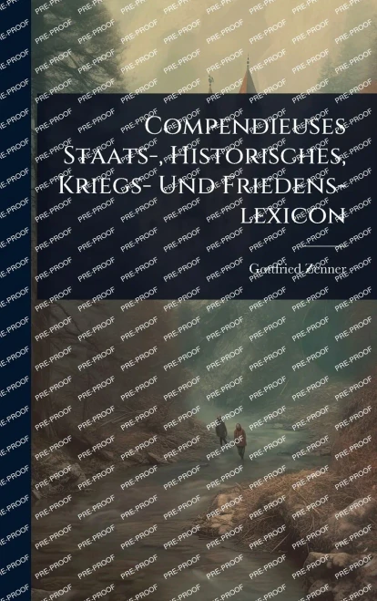 Compendieuses Staats-, Historisches, Kriegs- Und Friedens-lexicon