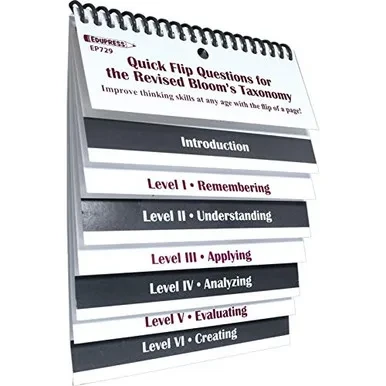 Quick Flip Questions For The Revised Bloom'S Taxonomy