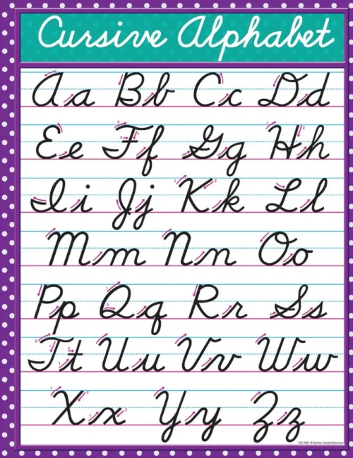 Cursive Alphabet: Cursive Handwriting Workbook For Kids And Teen: Beginning Cursive Helps Children Learn The Basics Of Cursive Writing In The Most Enjoyable And Fun Way!