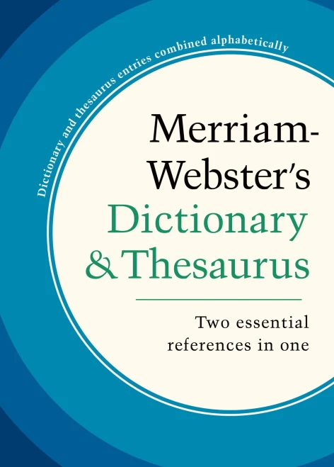 Merriam-Webster'S Dictionary And Thesaurus, New Title, (Hardcover) 2020 Copyright