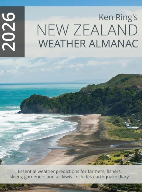 New Zealand Weather Almanac 2026 (Hardback)