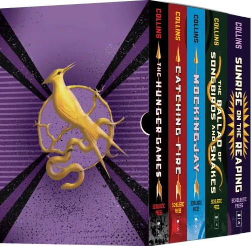 Hunger Games 5-Book Hardcover Box Set (the Hunger Games, Catching Fire, Mockingjay, the Ballad of Songbirds and Snakes, Sunrise on the Reaping)
