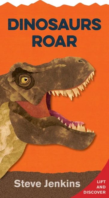 Dinosaurs Roar (shaped board book with lift-the-flaps): Lift-the-Flap and Discover