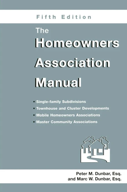 The Homeowners Association Manual (Homeowners Association Manual)(5Th Edition)