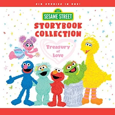 Sesame Street Storybook Collection: A Gift Of Love Treasury With Six Bedtime Stories For Kids Featuring Elmo, Abby Cadabby, And Friends! (Sesame Street Scribbles)