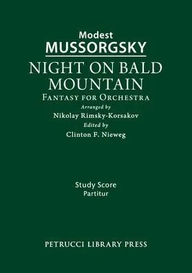 Night on Bald Mountain: Study score