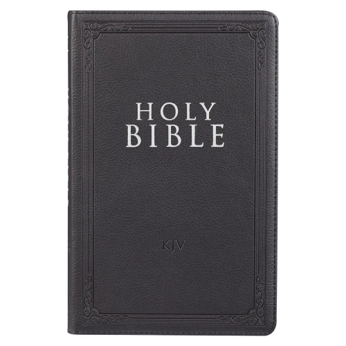 Kjv Holy Bible, Gift Edition Black Faux Leather, King James Version
