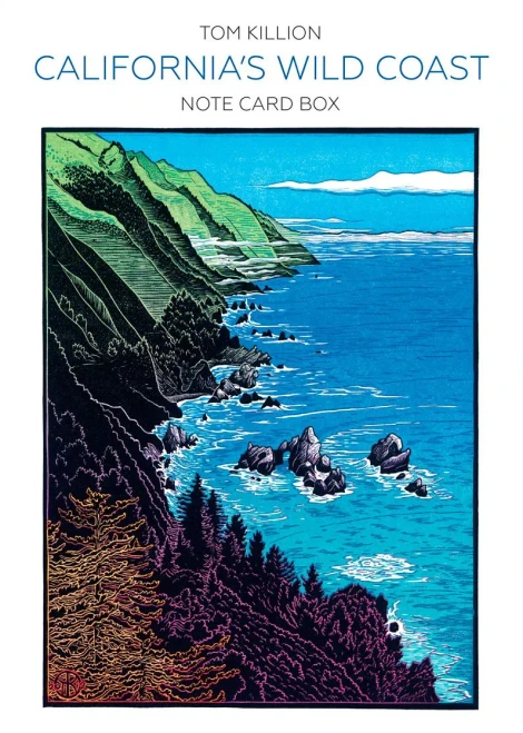 California'S Wild Coast Note Card Box