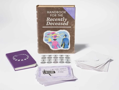 Beetlejuice: Handbook For The Recently Deceased Deluxe Note Card Set (With Keepsake Book Box) (80'S Classics)