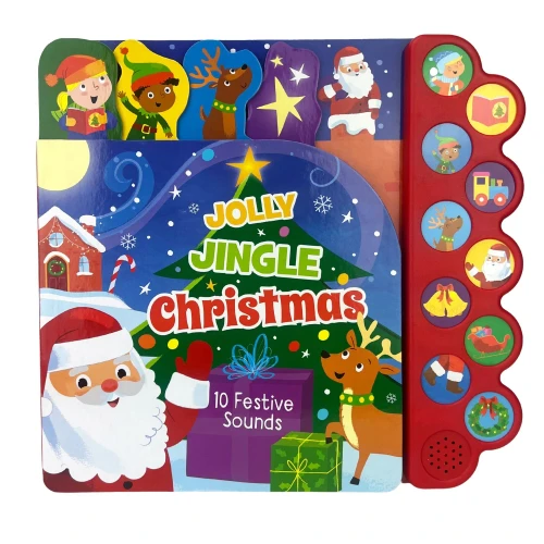 Jolly Jingle Christmas (Interactive Children'S Sound Book With 10 Festive Christmas Sounds)