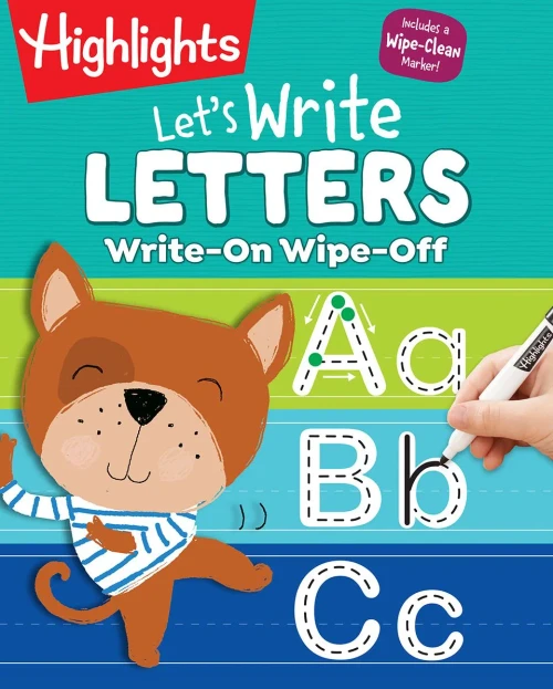 Write-On Wipe-Off Let'S Write Letters (Highlights?äó Write-On Wipe-Off Fun To Learn Activity Books)