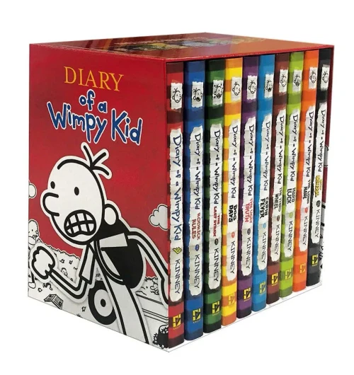 Diary Of A Wimpy Kid Box Of Books (Books 1-10)