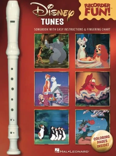 Disney Tunes - Recorder Fun!: Pack with Songbook and Instrument