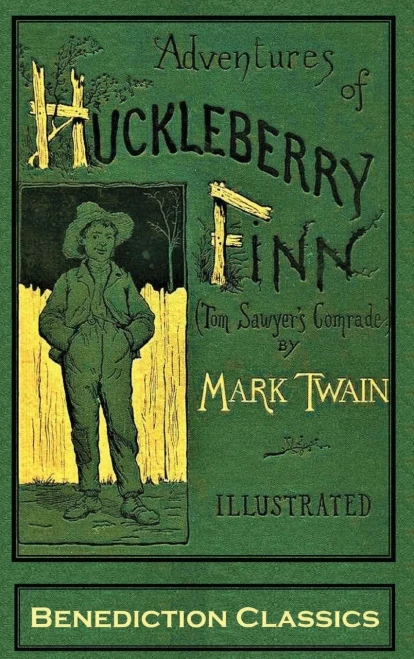 Adventures Of Huckleberry Finn (Tom Sawyer'S Comrade): [Complete And Unabridged. 174 Original Illustrations.] - Hardcover