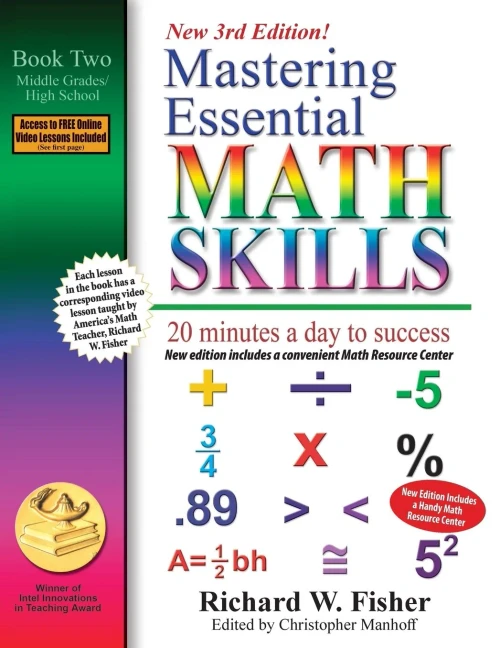 Mastering Essential Math Skills, Book 2: Middle Grades/High School, 3Rd Edition: 20 Minutes A Day To Success