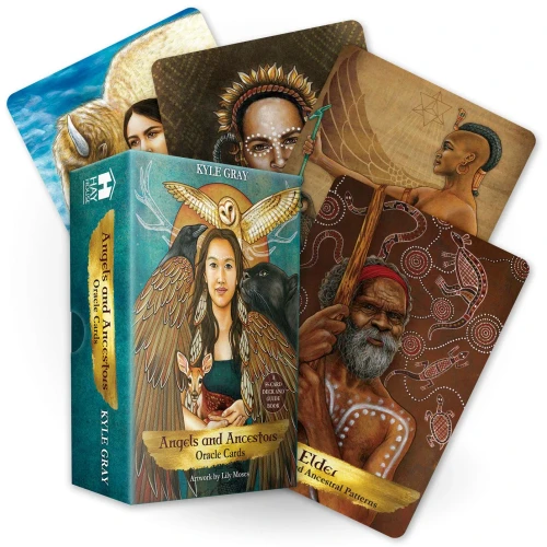 Angels And Ancestors Oracle Cards: A 55-Card Deck And Guidebook
