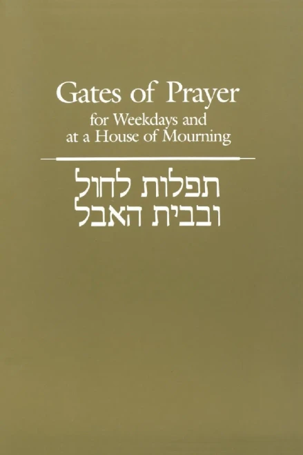 Gates Of Prayer For Weekdays And At A House Of Mourning