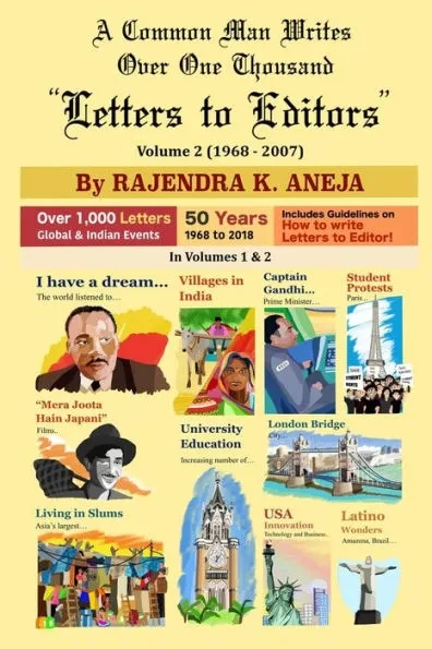 A Common Man Writes, Over One Thousand ""Letters to Editors"", Volume 2