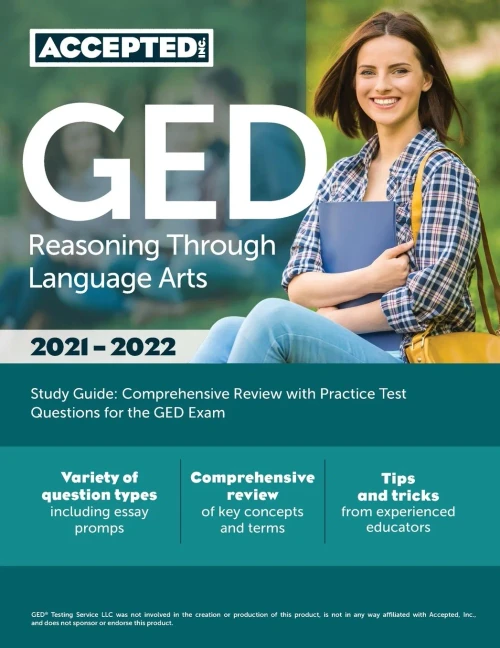 Ged Reasoning Through Language Arts Study Guide: Comprehensive Review With Practice Test Questions For The Ged Exam