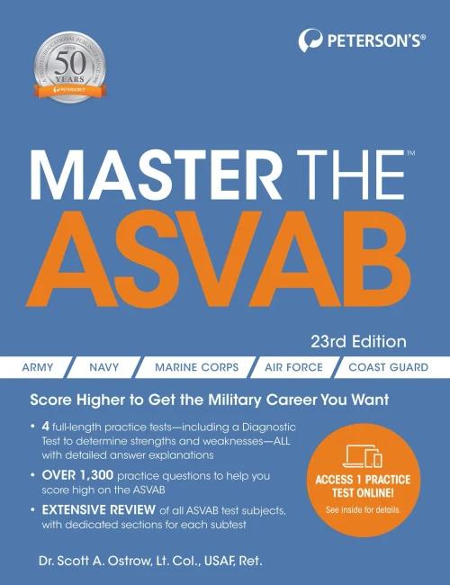 Master The Asvab (Master The Asvab (Book Only))