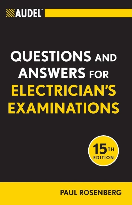 Audel Questions And Answers For Electrician'S Examinations
