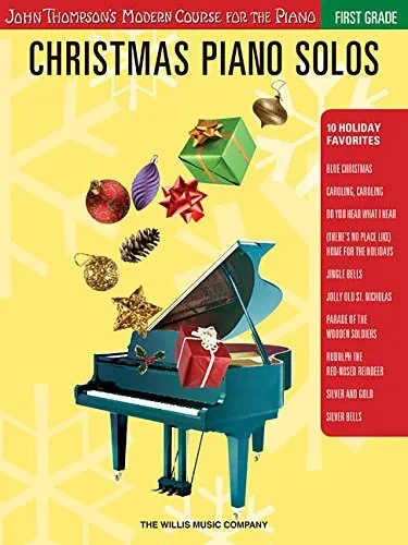 Christmas Piano Solos - First Grade (Book Only): John Thompson'S Modern Course For The Piano