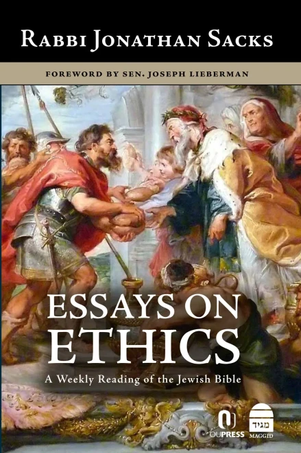Essays On Ethics: A Weekly Reading Of The Jewish Bible
