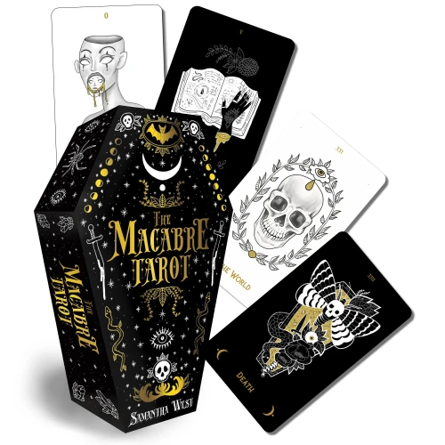 The Macabre Tarot: 78 Card Deck And 128 Page Book