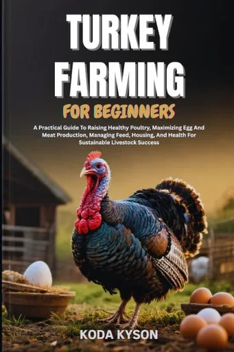 Turkey Farming for Beginners: A Practical Guide To Raising Healthy Poultry, Maximizing Egg And Meat Production, Managing Feed, Housing, And Health For