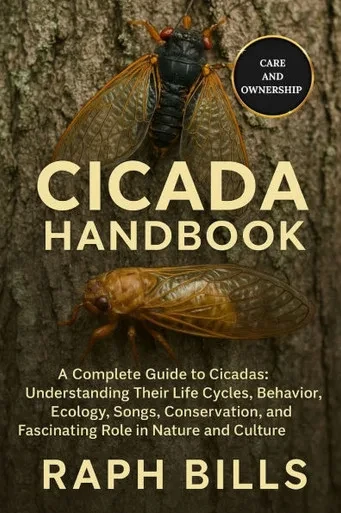 Cicada Handbook: A Complete Guide to Cicadas: Understanding Their Life Cycles, Behavior, Ecology, Songs, Conservation, and Fascinating Role in Nature