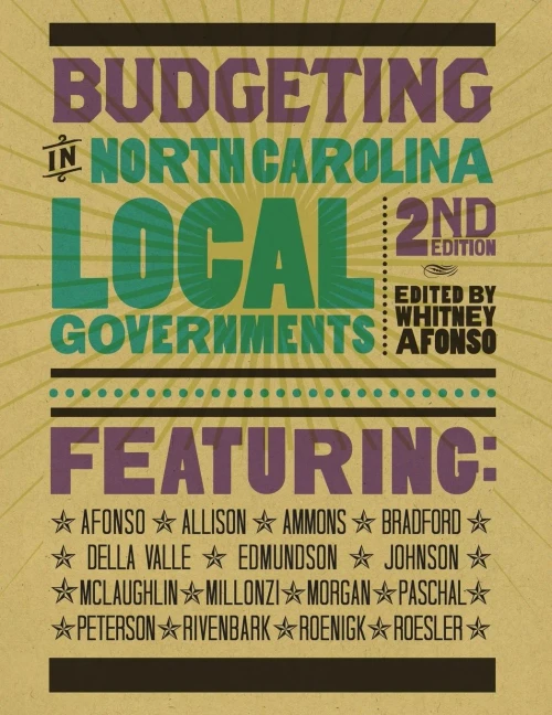 Budgeting In North Carolina Local Governments