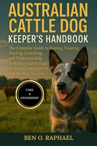 Australian Cattle Dog Keeper's Handbook: The Complete Guide to Raising, Training, Feeding, Grooming, and Understanding Australian Cattle Dogs for Loya