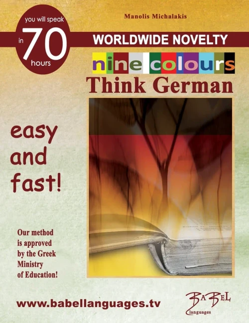 Nine Colours German 1 (Learn A Foreign Language Compared With The English Language)