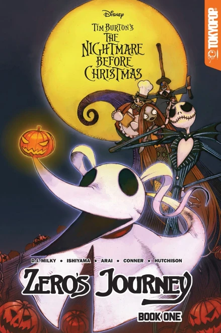 Disney Manga: Tim Burton'S The Nightmare Before Christmas -- Zero'S Journey Graphic Novel Book 1 (Official Full-Color Graphic Novel, Collects Single ... #0 - #5) (1) (Zero'S Journey Gn Series)