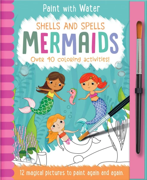 Shells And Spells - Mermaids (Paint With Water)