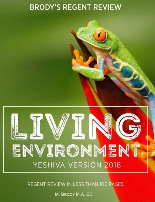 Brody'S Regent Review: Living Environment Yeshiva Version 2018: Regent Review In Less Than 100 Pages