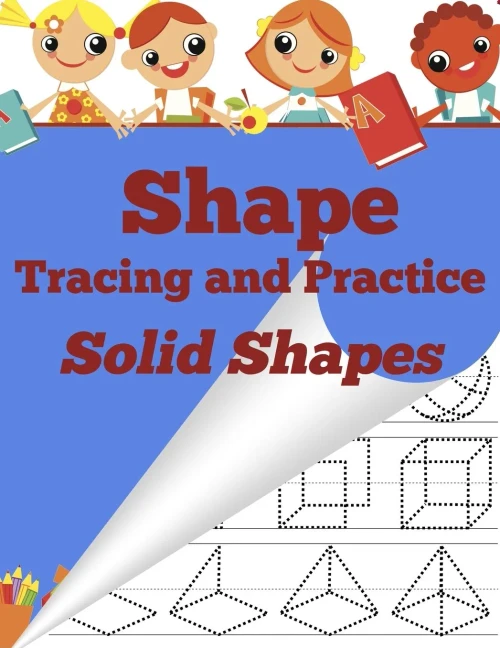 Shape Tracing And Practice: Solid Shapes