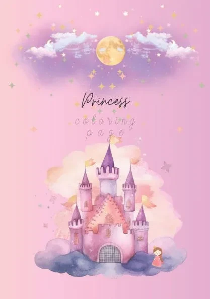 Princess coloring page