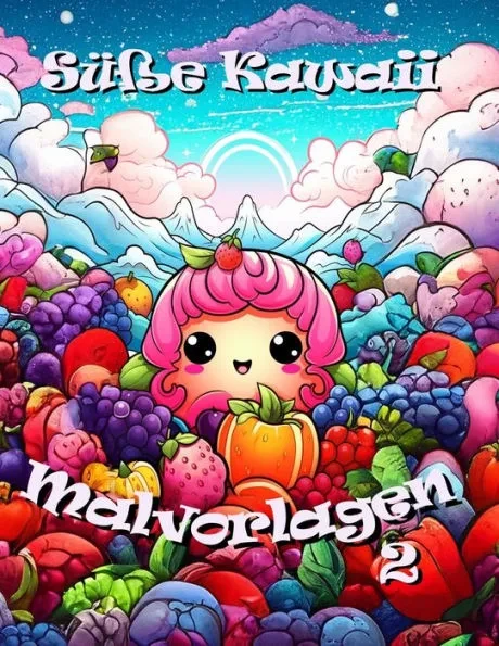 Malvorlagen mit SÃ¼ÃŸe Kawaii: SÃ¼ÃŸe Kawaii Malvorlagen