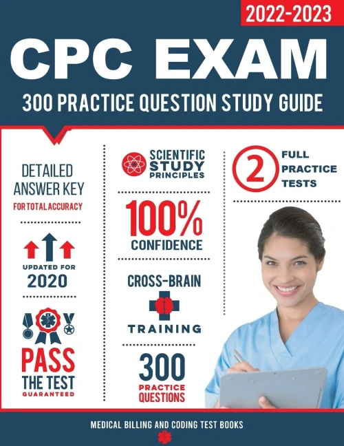 Cpc Exam Study Guide: 300 Practice Questions & Answers