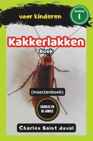 Charles en de Jungle: Kakkerlakken boek voor kinderen (insectenboek)