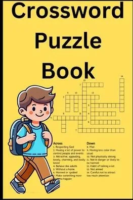 Crossword Puzzle Book for kid's