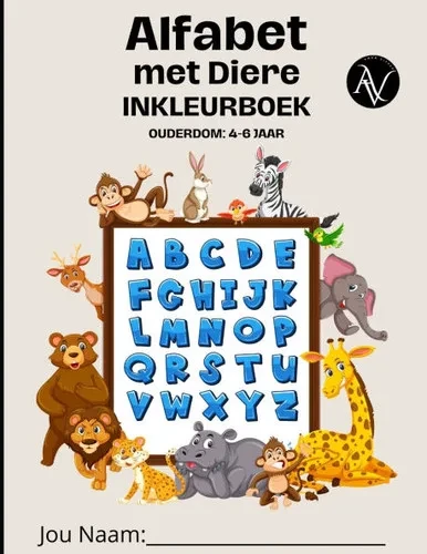 Alfabet met Diere: Kom ons leer die alfabet met die hulp van diere