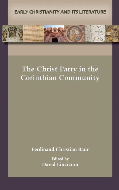 The Christ-Party In The Corinthian Community