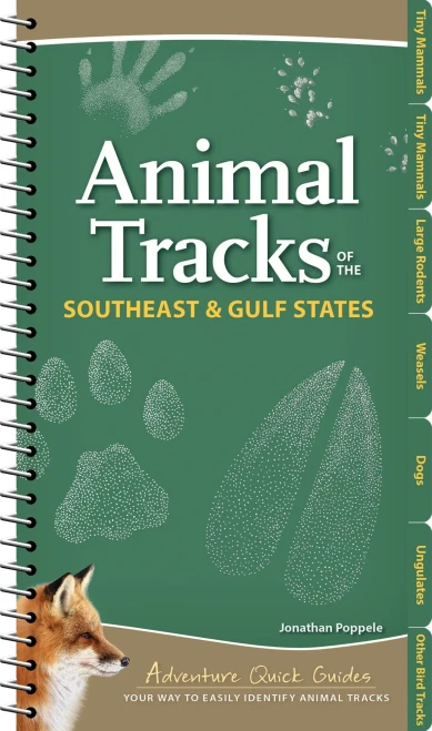 Animal Tracks of the Southeast & Gulf States: Your Way to Easily Identify Animal Tracks (Adventure Quick Guides)