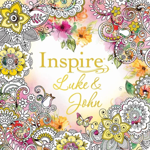 Inspire: Luke & John (Softcover): Coloring & Creative Journaling Through Luke & John