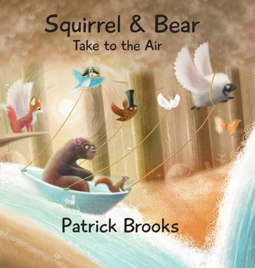 Squirrel And Bear Take To The Air