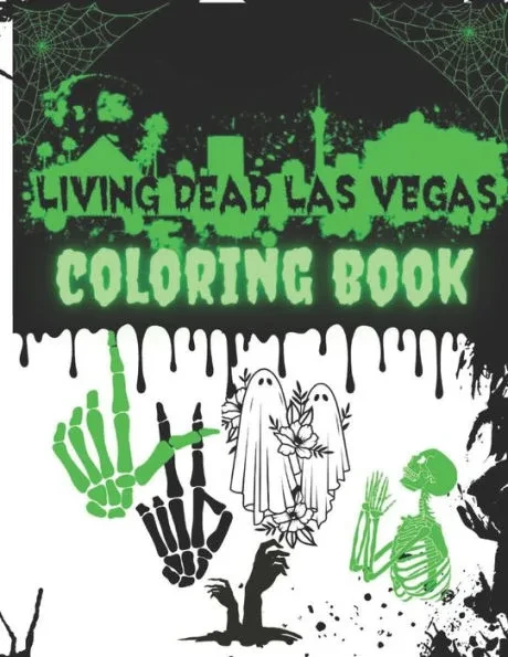Living Dead Las Vegas Coloring Book