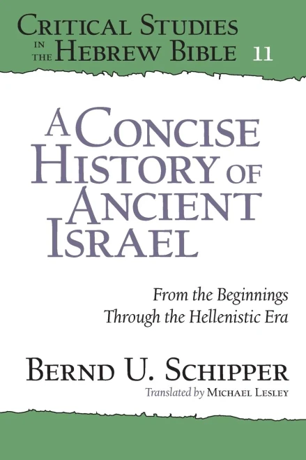 A Concise History of Ancient Israel: From the Beginnings Through the Hellenistic Era (Critical Studies in the Hebrew Bible)