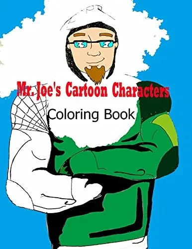 Mr. Joe'S Cartoon Characters Coloring Book